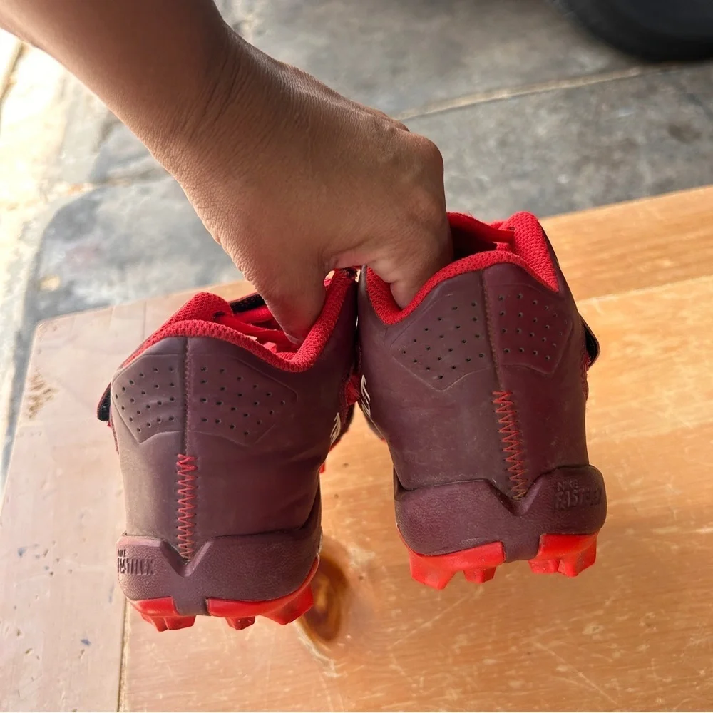 Nike Kids Red and Black Sneakers